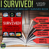 I Survived: Reading Response Resource for ANY I Survived B