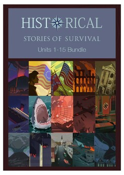 Preview of I Survived Study Discounted Bundle Units 1-15 - Family License