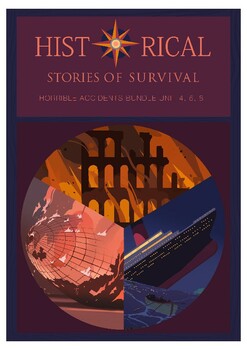 Preview of I Survived Study Historic Accidents Bundle Units 4, 6 and 8 - Family License