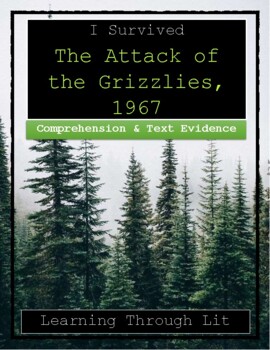 Preview of I Survived THE ATTACK OF THE GRIZZLIES, 1967 Comprehension (Answer Key Included)