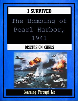 Preview of I Survived THE BOMBING OF PEARL HARBOR Discussion Cards (Answer Key Included)