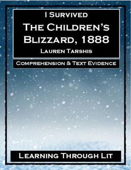 Preview of I Survived THE CHILDREN'S BLIZZARD, 1888 - Comprehension (Answer Key Included)