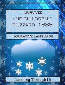 Preview of I Survived THE CHILDREN'S BLIZZARD, 1888 Figurative Language (Answers Included)