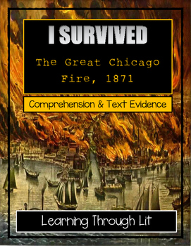 Preview of I Survived THE GREAT CHICAGO FIRE, 1871 Comprehension (Answer Key Included)