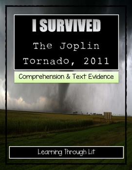 Preview of I Survived THE JOPLIN TORNADO, 2011 Tarshis - Comprehension (Answers Included)