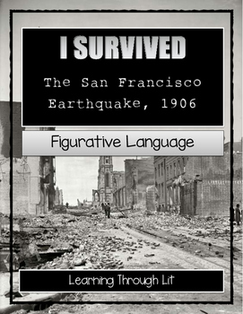 Preview of I Survived THE SAN FRANCISCO EARTHQUAKE Figurative Language (Answers Included)