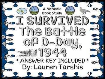 Preview of I Survived The Battle of D-Day, 1944 (Lauren Tarshis) Novel Study  (32 pages)