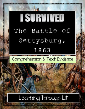 Preview of I Survived The Battle of Gettysburg, 1863 Comprehension (Answer Key Included)