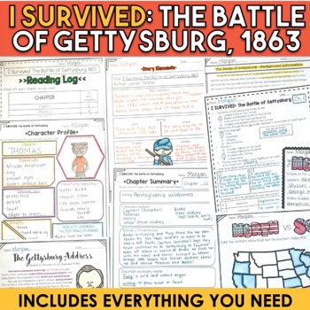 Preview of I Survived The Battle of Gettysburg