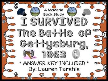 Preview of I Survived The Battle of Gettysburg, 1863 (Lauren Tarshis) Novel Study (41 pgs)