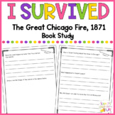 I Survived The Great Chicago Fire 1871 Book Study