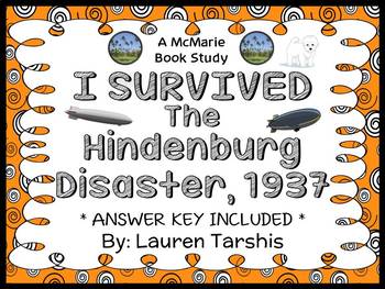 Preview of I Survived The Hindenburg Disaster, 1937 (Lauren Tarshis) Novel Study (38 pages)