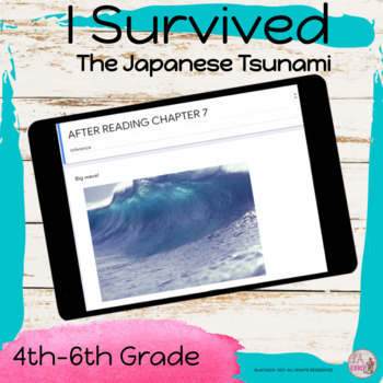 Preview of I Survived The Japanese Tsunami Novel Study