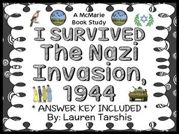 Preview of I Survived The Nazi Invasion, 1944 (Lauren Tarshis) Novel Study  (33 pages)