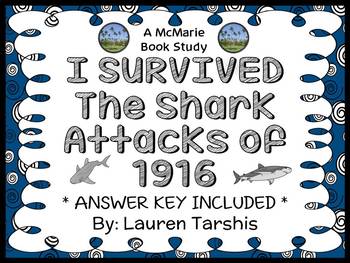 Preview of I Survived The Shark Attacks of 1916 (Lauren Tarshis) Novel Study (29 pages)