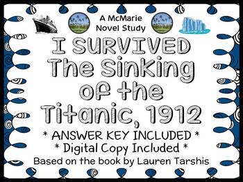 Preview of I Survived The Sinking of The Titanic, 1912 (Lauren Tarshis) Novel Study