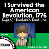 I Survived the American Revolution, 1776 Novel Study: Digi