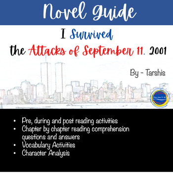 Preview of I Survived the Attacks of September 11 2001 Novel Guide Patriot Day