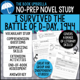 I Survived the Battle of D-Day, 1944 Novel Study