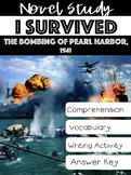 I Survived the Bombing of Pearl Harbor, 1941 Novel Study