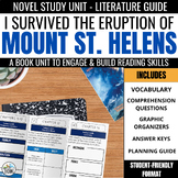 I Survived the Eruption of Mount St. Helens, 1980 Novel Study