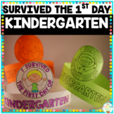 I Survived the First Day {and Week} of Kindergarten Crowns