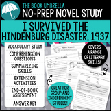 I Survived the Hindenburg Disaster, 1937 Novel Study