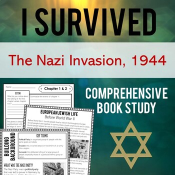 Preview of I Survived the Nazi Invasion, 1944 (Comprehensive Book Study)
