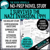 I Survived the Nazi Invasion, 1944 Novel Study { Print & D