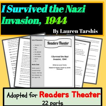 Preview of I Survived the Nazi Invasion, 1944 Readers Theater