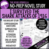 I Survived the Shark Attacks of 1916 Novel Study { Print &