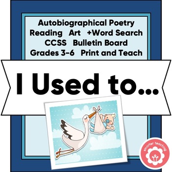 Preview of Autobiographical Poetry Growth and Self-Reflection +Word Search CCSS Grades 3-6