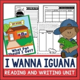 I Wanna Iguana Activities in Digital AND PDF for Persuasiv