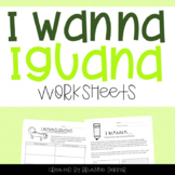 I Wanna Iguana Graphic Organizer and Persuasive Writing