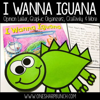 Preview of I Wanna Iguana  - Opinion Writing