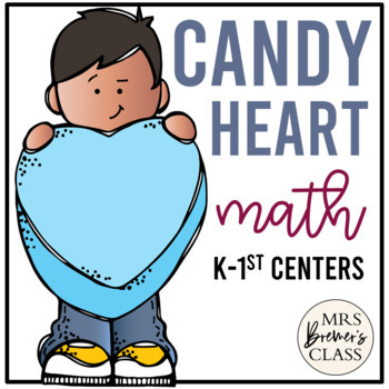 Preview of Valentine's Day Math Activities | Kindergarten and First Grade