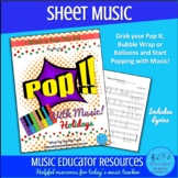I Want a Pop Toy For | Pop With Music | Sheet Music | Unli