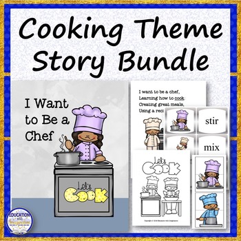 #SPEDCHRISTMAS1 Cooking Theme Story Bundle