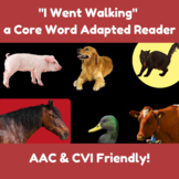 I Went Walking:  An AAC CVI Adapted Core Word Adapted Book