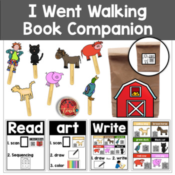 Preview of I Went Walking Book Companion