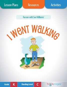 Preview of I Went Walking Lesson Plans, Assessments, and Activities