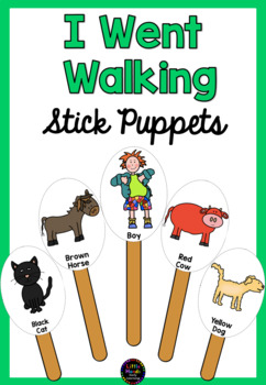 Preview of I Went Walking- Puppets