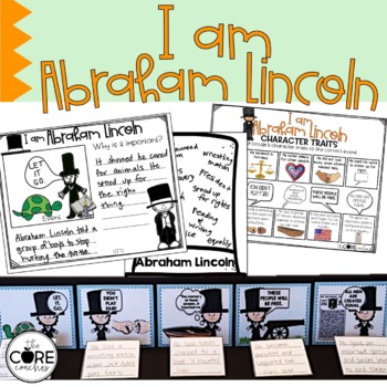 Preview of I am Abraham Lincoln Read Aloud - President's Day - Reading Comprehension