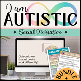 I am Autistic BUNDLE | Social Narrative & Activity | Autis