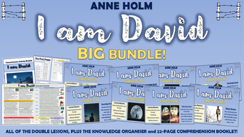 Preview of I am David - Anne Holm - Big Bundle!