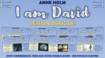 Preview of I am David - Anne Holm - Lesson Bundle!
