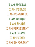 I am Fierce Posters/ SVGs (font 2)