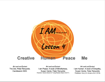 Preview of I am HUMAN Assignment Intro Lesson #4 (Application task Elements of Dance)