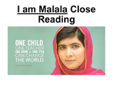 I am Malala Close Read