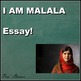 i am malala essay writing in english